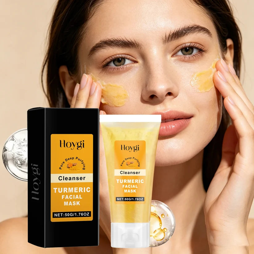Hoygi Turmeric Facial Care Set – Cleansing & Brightening