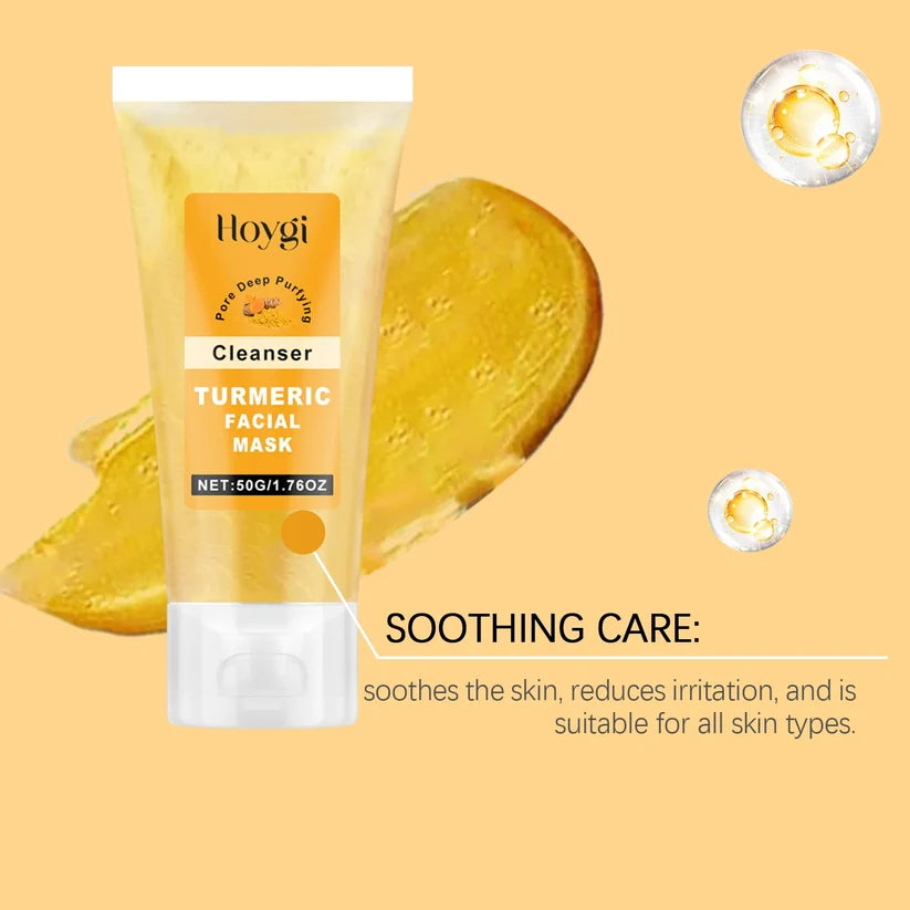 Hoygi Turmeric Facial Care Set – Cleansing & Brightening