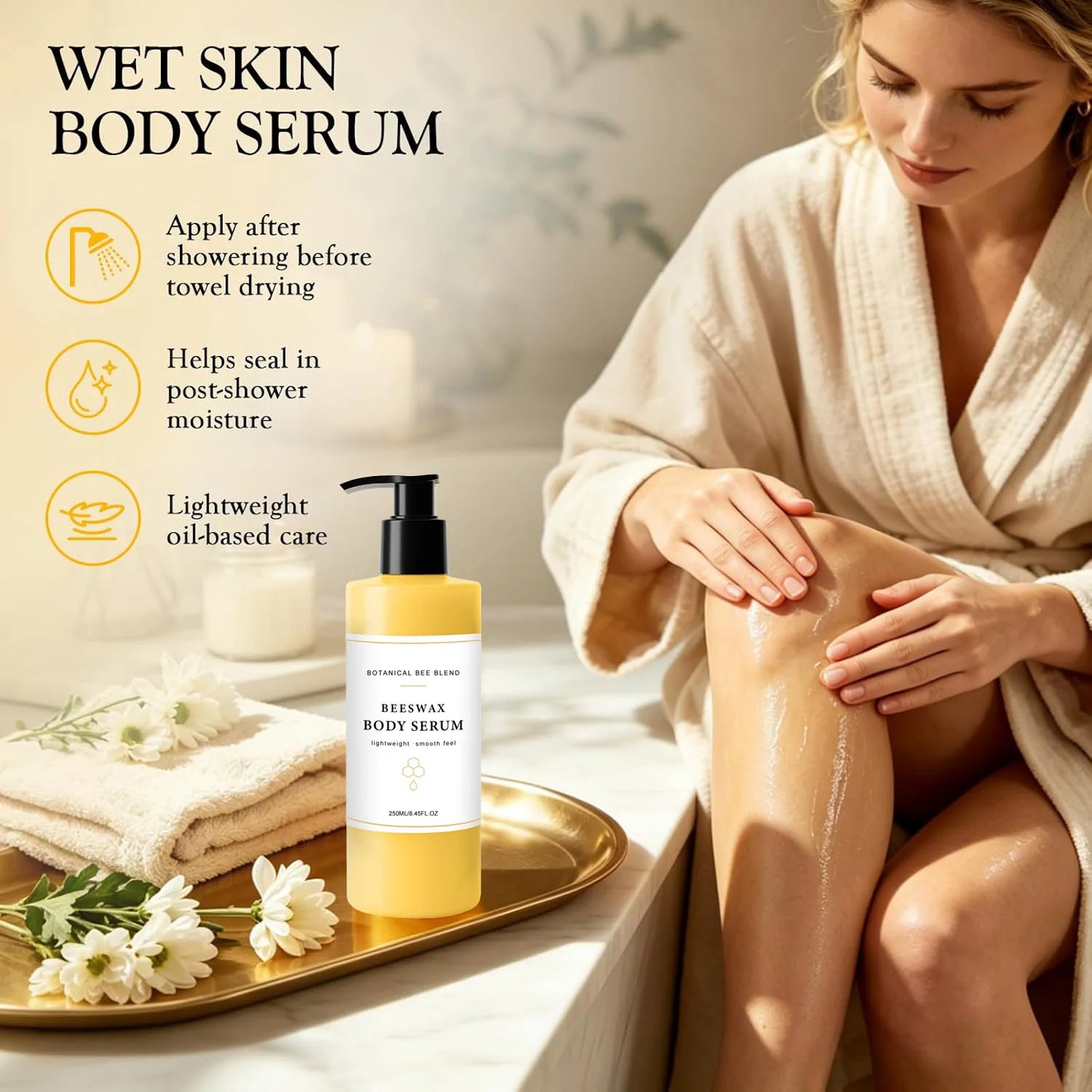 Beeswax Body Serum Moisturizer