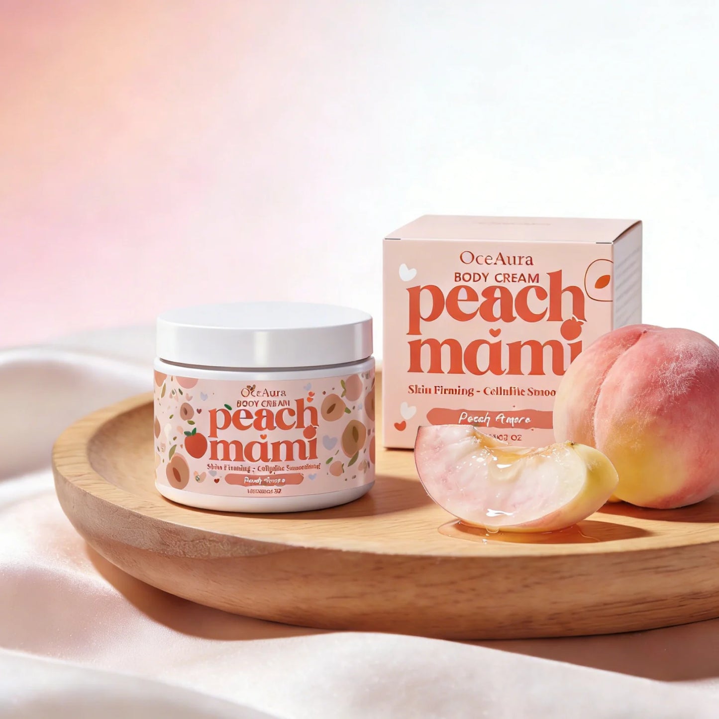 OceAura Peach Body Cream