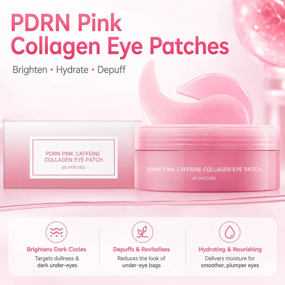 PDRN Pink Collagen Eye Mask