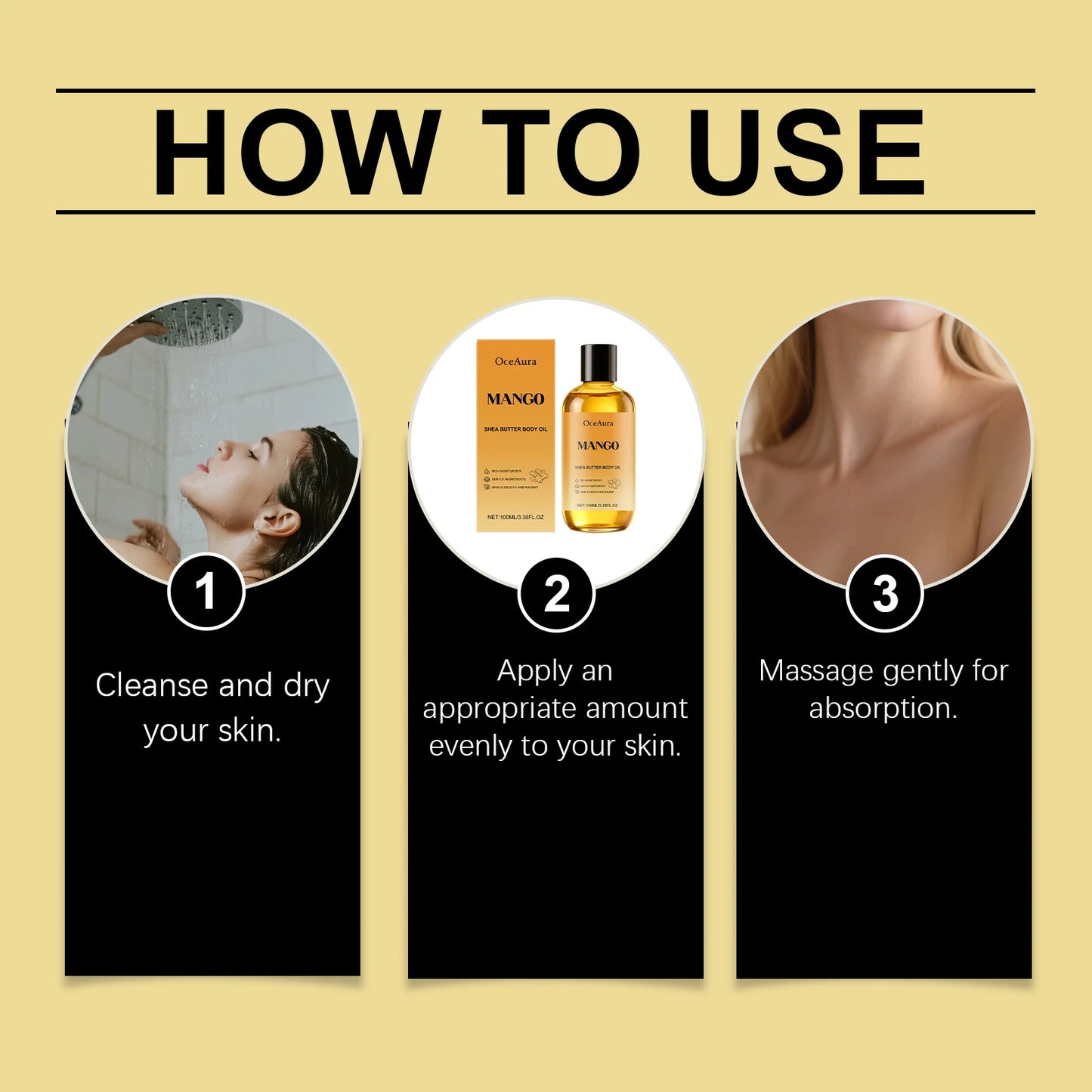 Mango Shea Butter Body Oil