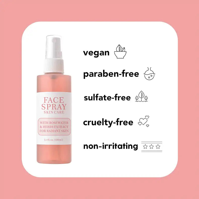 KOEC Rose Water Face Mist – Hydrating Spray