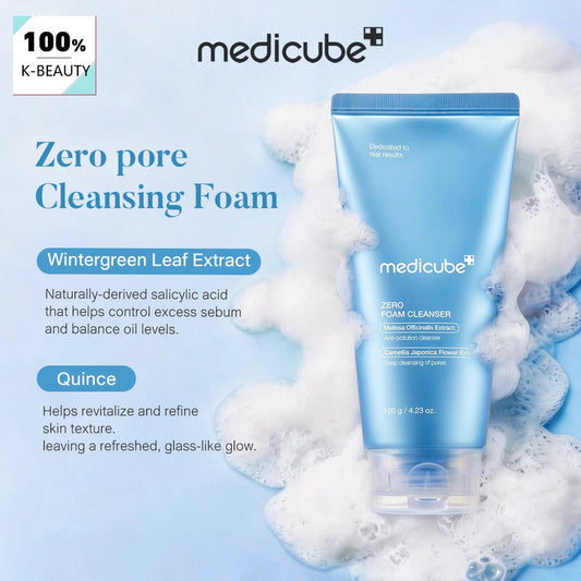 Medicube ZERO Foam Cleanser – Gentle Daily Wash