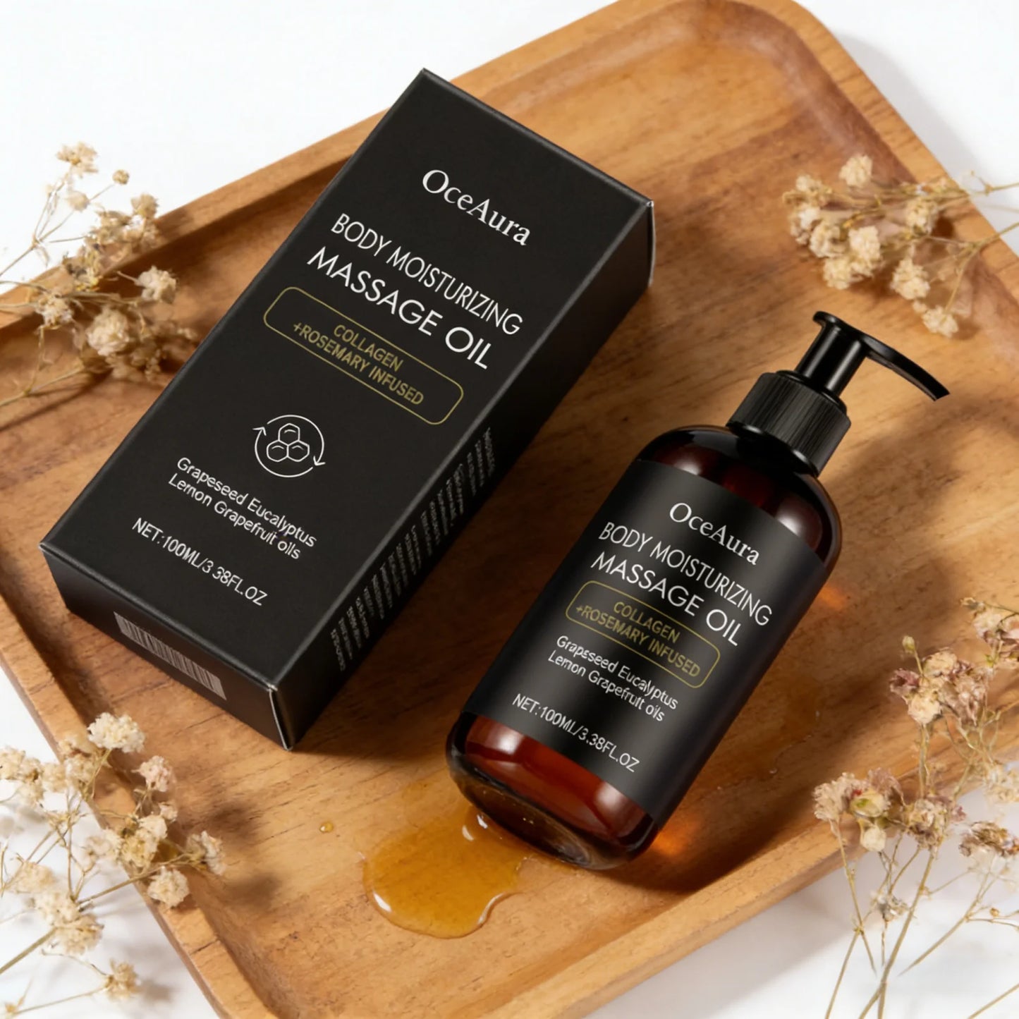 OceAura Collagen Firming Body Oil