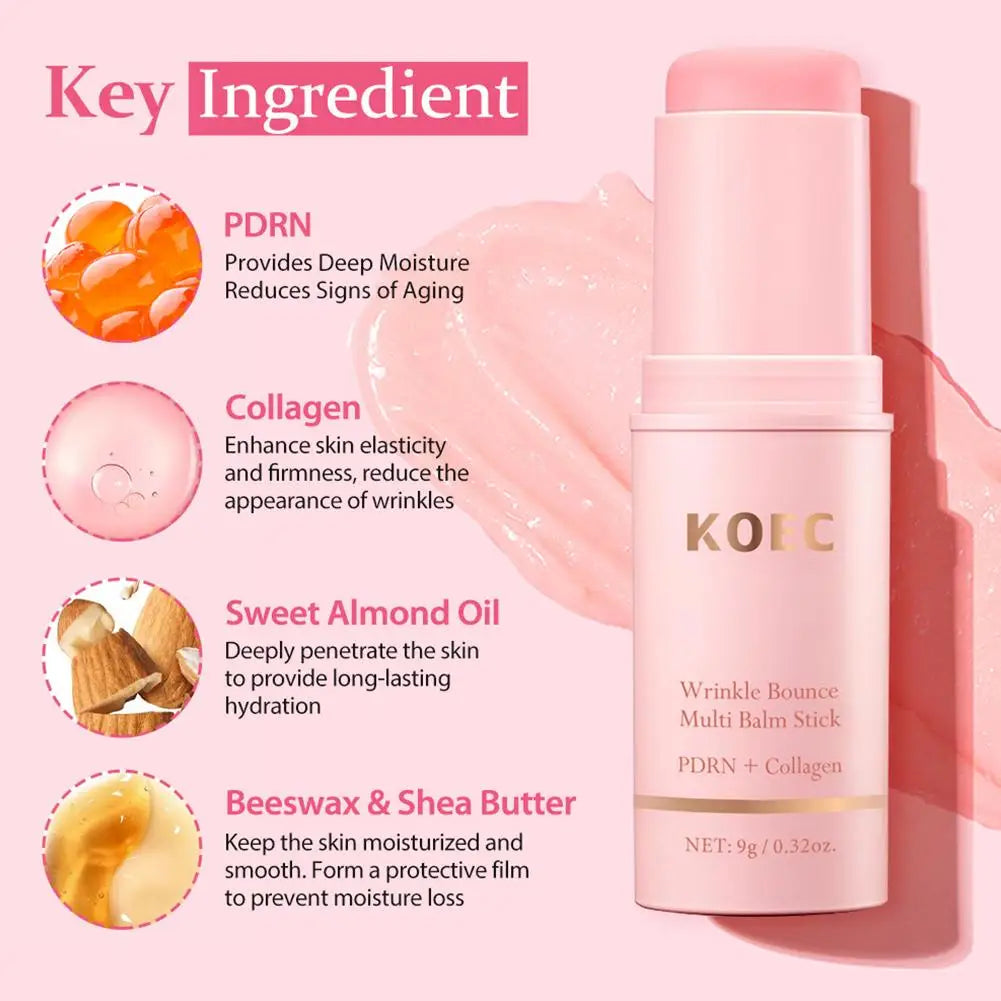PDRN Collagen Moisturizing Stick – Hydrating Balm