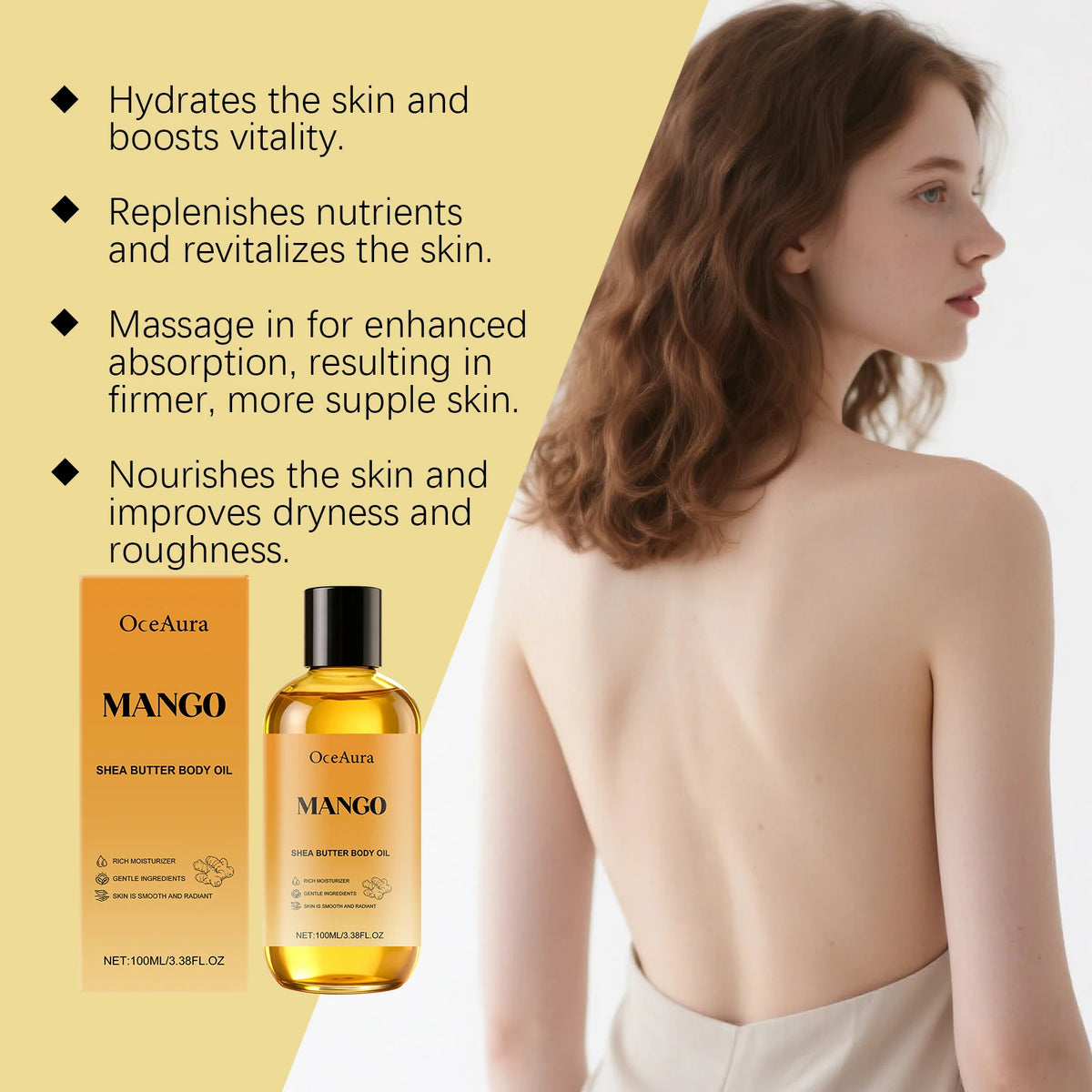 Mango Shea Butter Body Oil