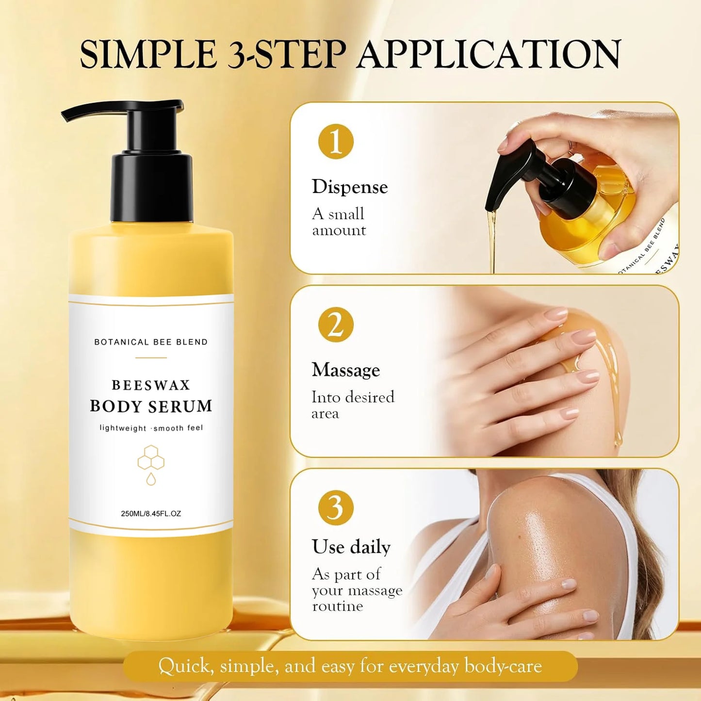 Beeswax Body Serum Moisturizer