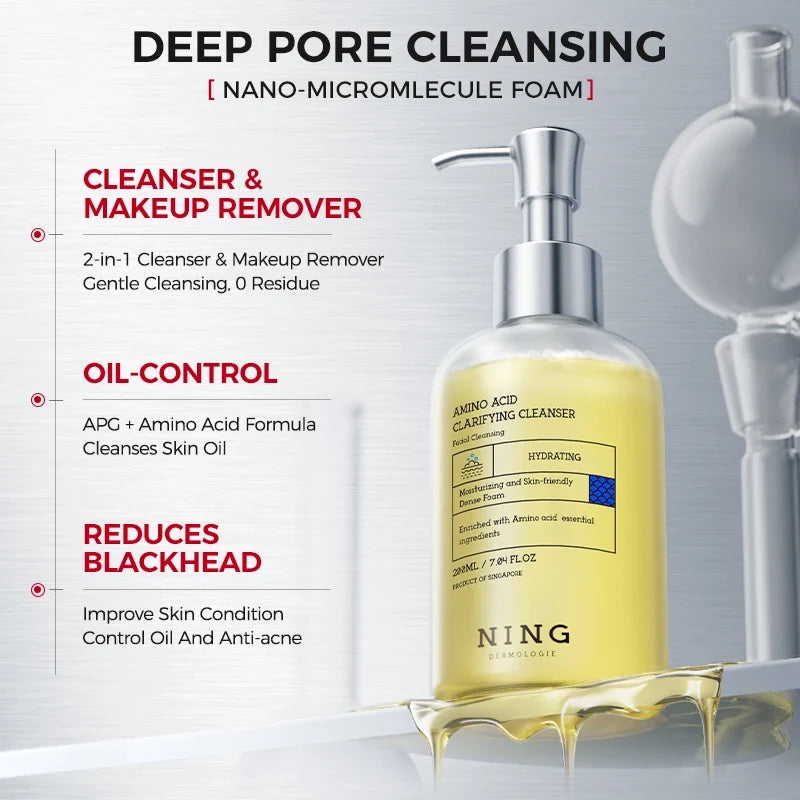 NING DERMOLOGIE Amino Acid Facial Cleanser – Salicylic Acid