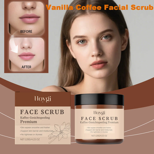 Hoygi Vanilla Coffee Facial Scrub 120g