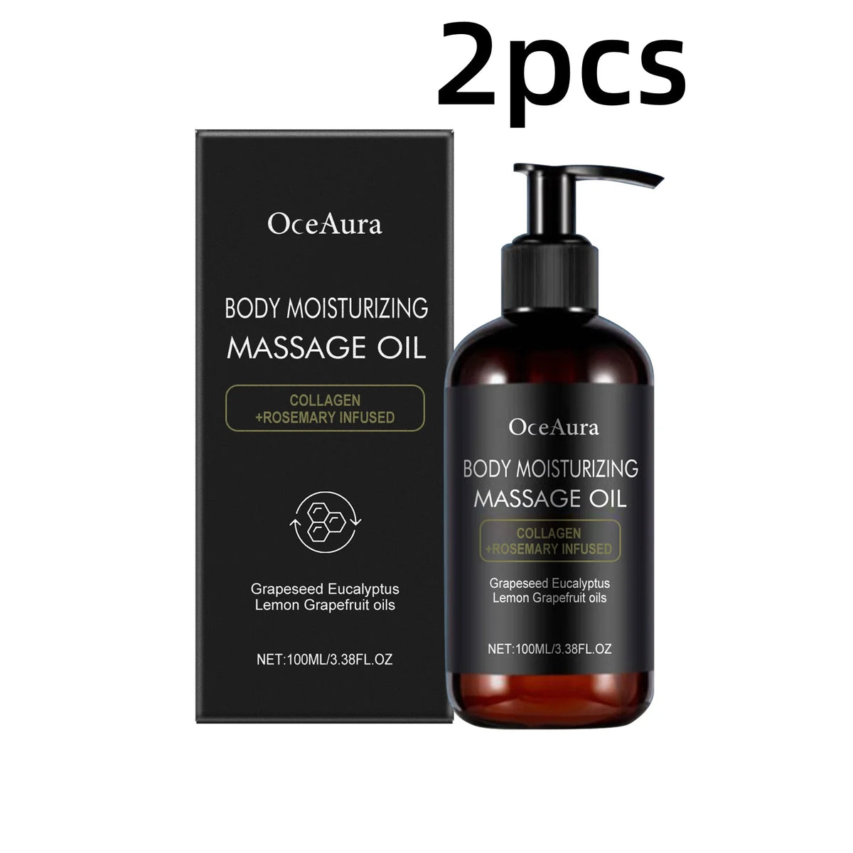 OceAura Collagen Firming Body Oil
