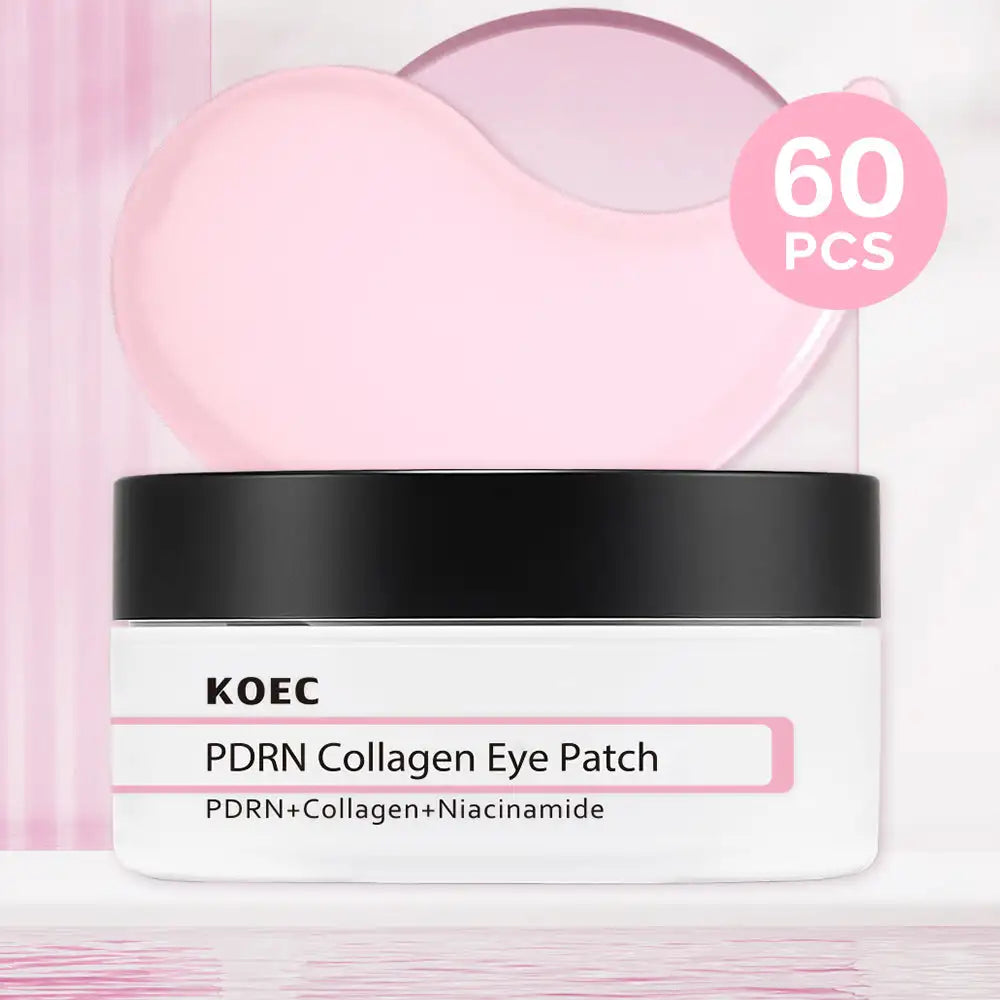 KOEC Salmon PDRN Pink Collagen Eye Patches – 60PCS