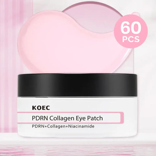 KOEC Salmon PDRN Pink Collagen Eye Patches – 60PCS