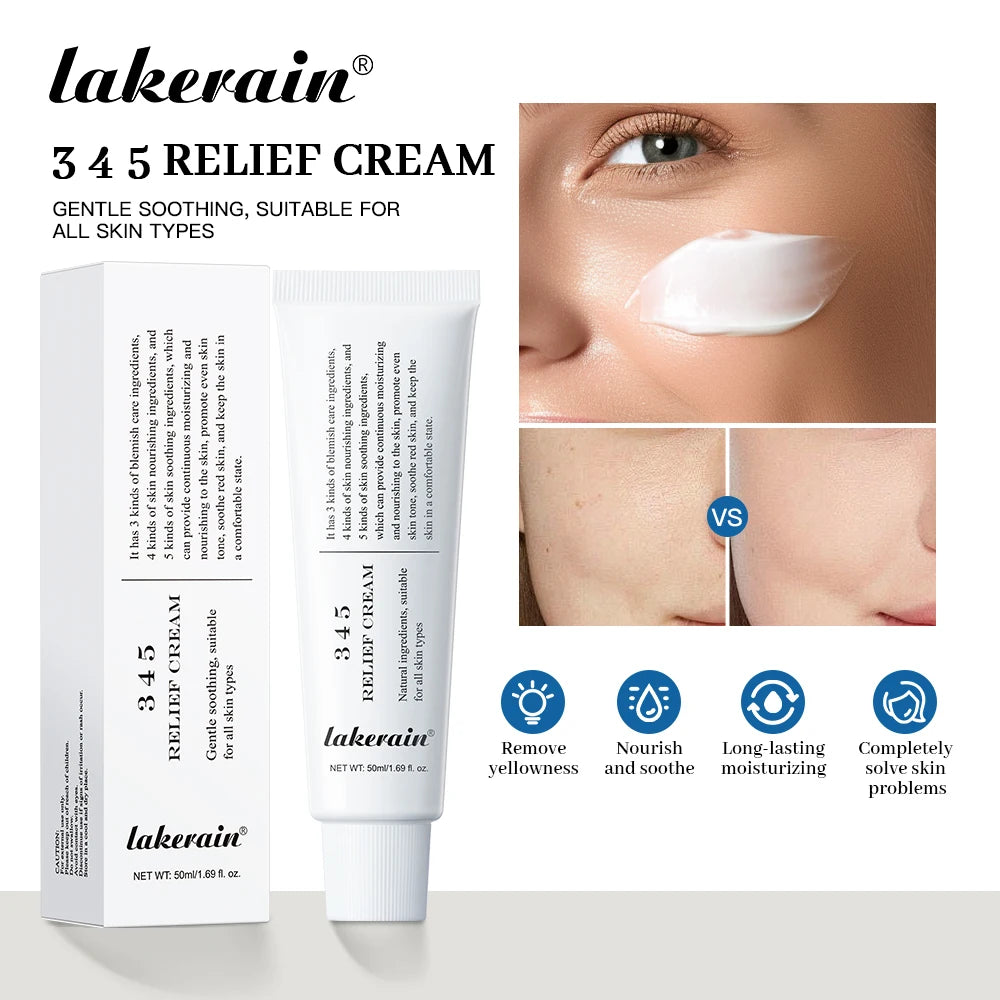 345 Relief Cream – Skin Repair Moisturizer
