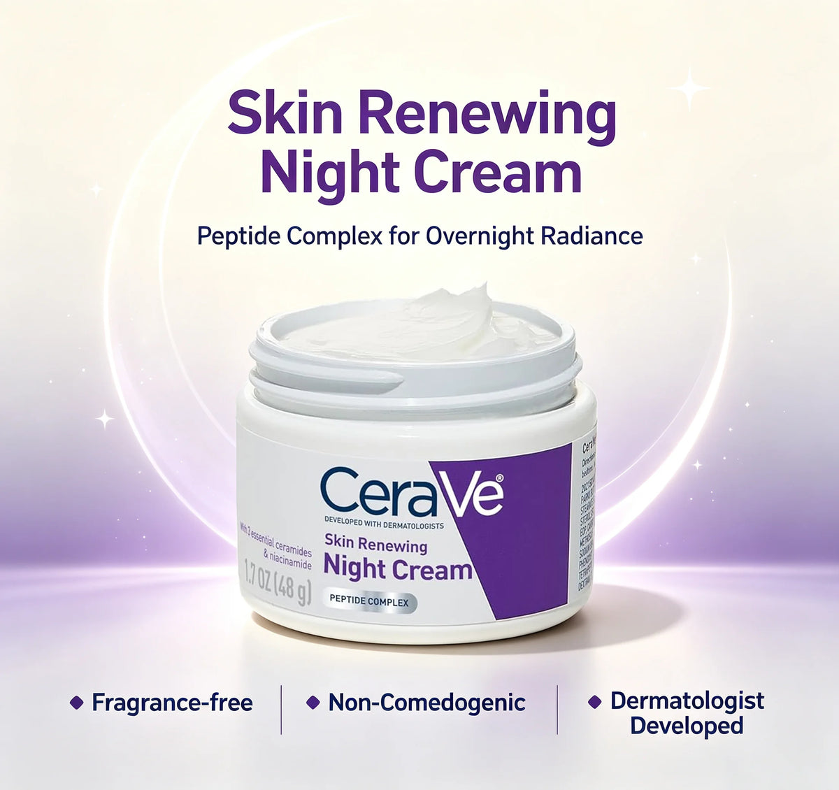 CeraVe Skin Renewing Night Cream 1.7 oz
