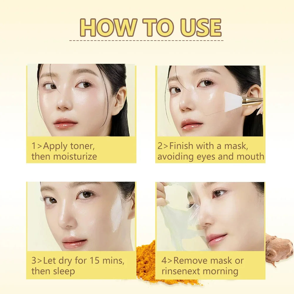 KOEC Turmeric Collagen Night Peel-Off Mask