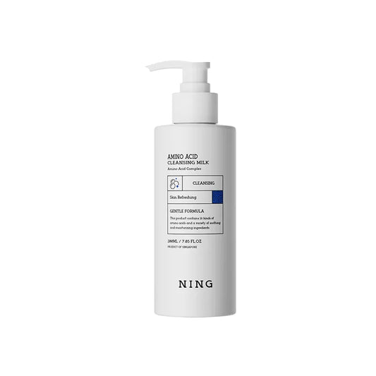 NING DERMOLOGIE Amino Acid Cleansing Milk – Gentle & Hydrating