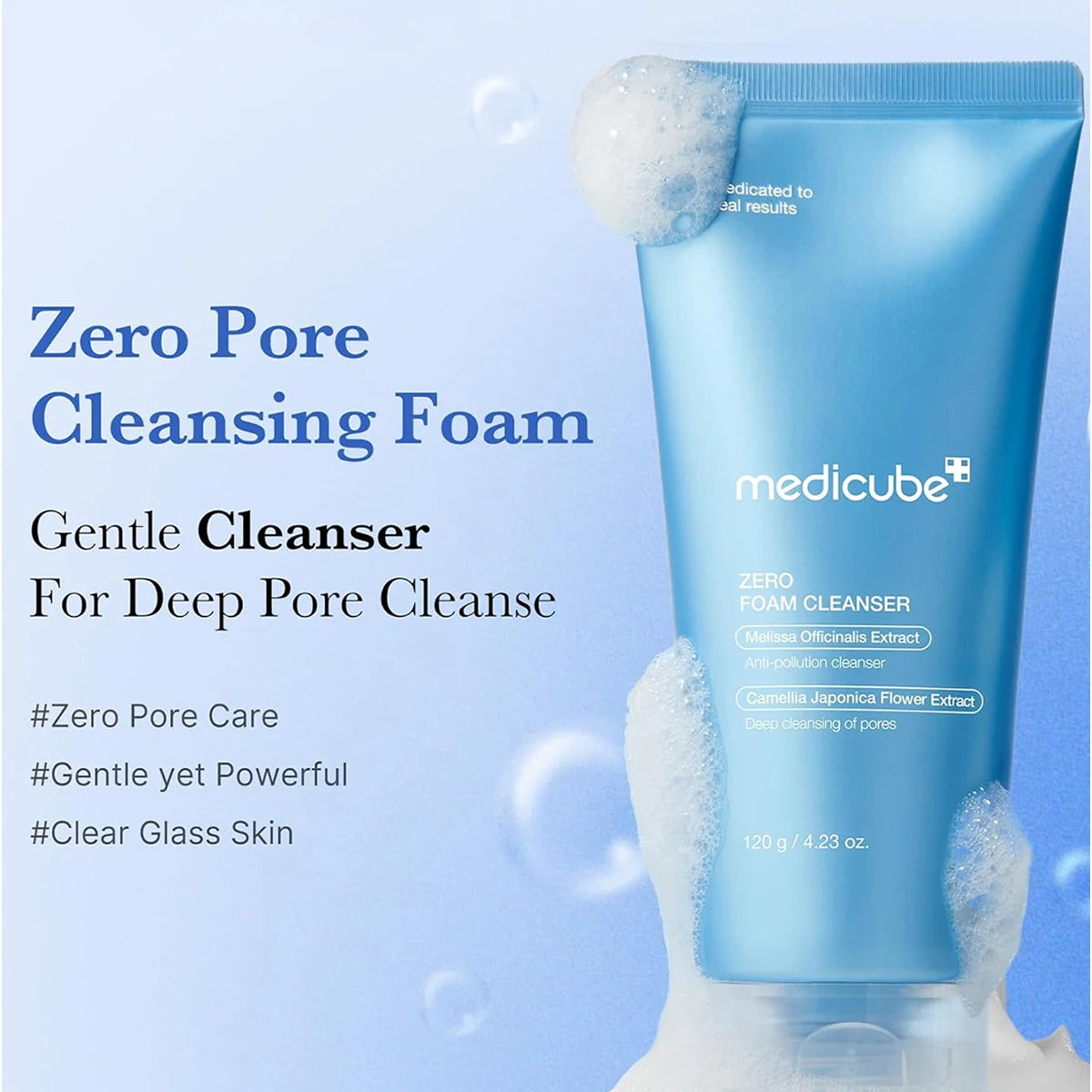 Medicube ZERO Foam Cleanser – Gentle Daily Wash